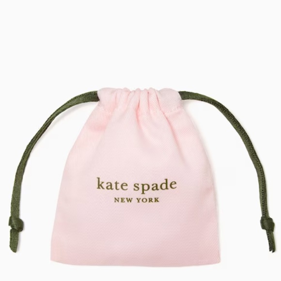 Kate Spade • Glitter Gumdrops Studs in rose gold with dust bag NWT - Picture 3 of 4